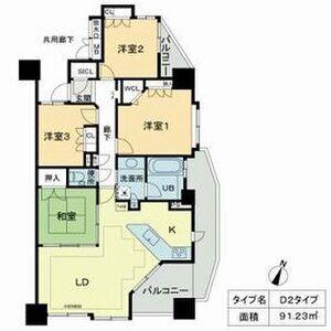 4LDK 間取り図