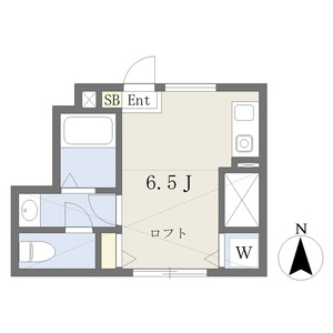 ワンルーム 間取り図