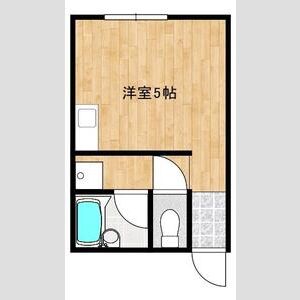 ワンルーム 間取り図