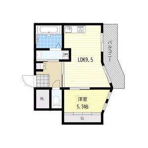 ワンルーム 間取り図