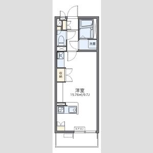 ワンルーム 間取り図