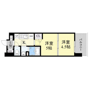 2K 間取り図