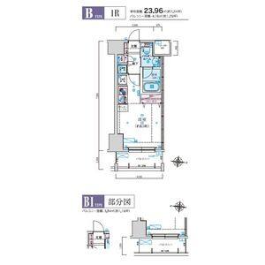 ワンルーム 間取り図