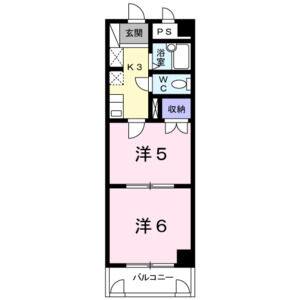 2K 間取り図