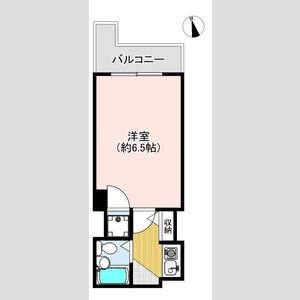 ワンルーム 間取り図