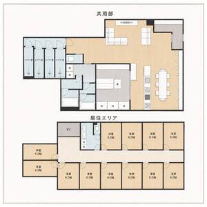 ワンルーム 間取り図