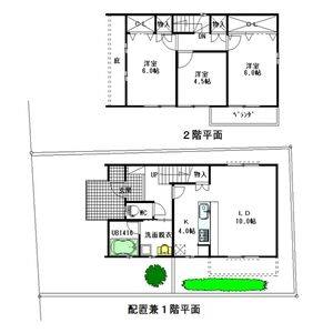 3LDK 間取り図