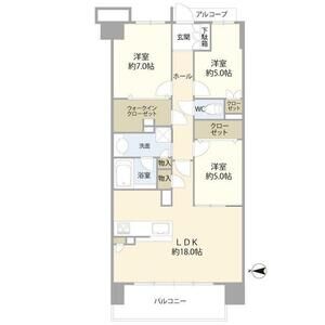 3LDK 間取り図