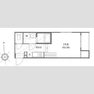 ワンルーム 間取り図