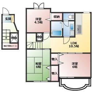 3LDK 間取り図