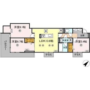 3LDK 間取り図
