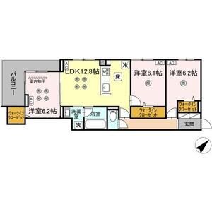 3LDK 間取り図