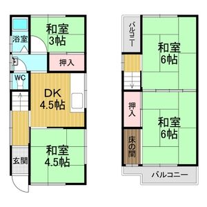 3K 間取り図