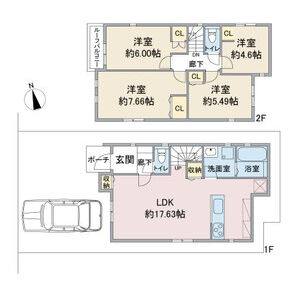 4LDK 間取り図