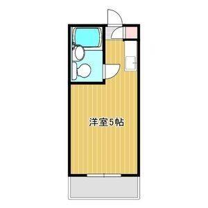 ワンルーム 間取り図