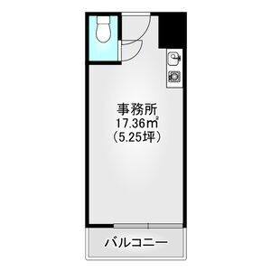 ワンルーム 間取り図