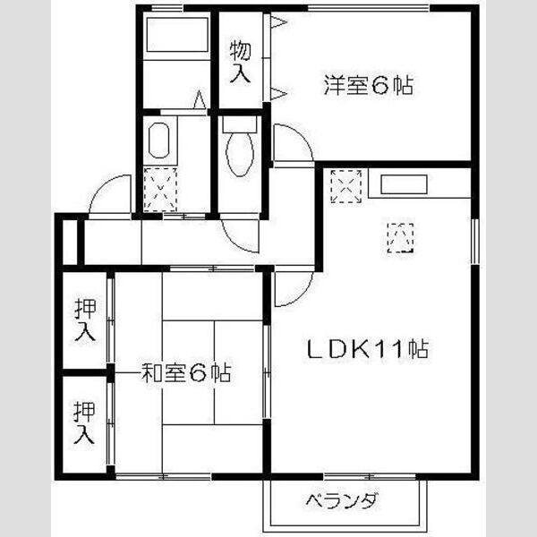 パークヒルズ梨ノ木 室内写真1