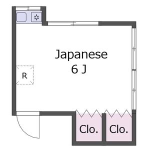 ワンルーム 間取り図