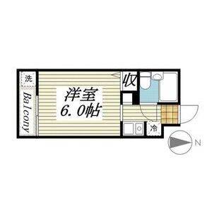 ワンルーム 間取り図