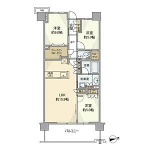 3LDK 間取り図