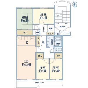 4LDK 間取り図