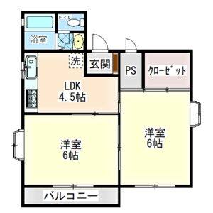ワンルーム 間取り図