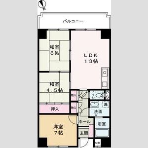 3LDK 間取り図