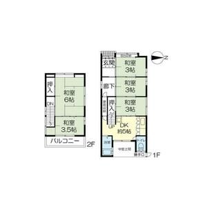 5DK 間取り図