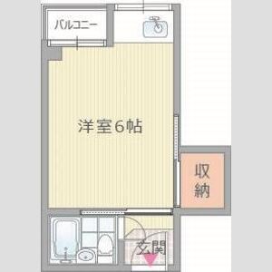 ワンルーム 間取り図