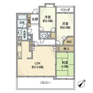 3LDK 間取り図