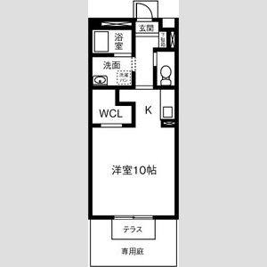 ワンルーム 間取り図