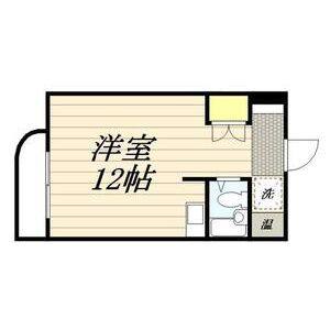 ワンルーム 間取り図