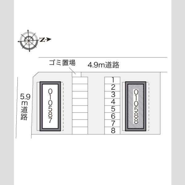 レオパレス早川B棟 室内写真1