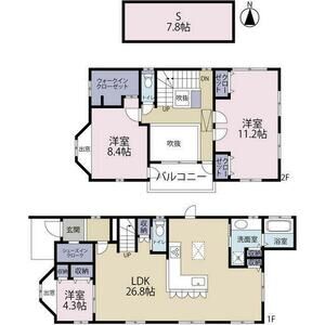 3LDK 間取り図