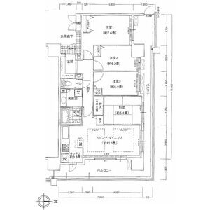 4LDK 間取り図