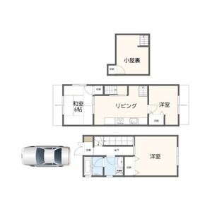 3LDK 間取り図