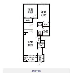 3LDK 間取り図