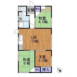 3LDK 間取り図