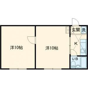 2K 間取り図