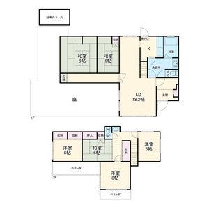 6LDK 間取り図