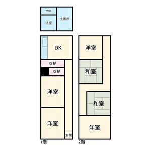 6LDK 間取り図
