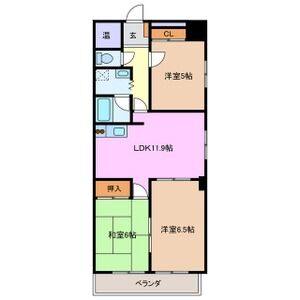 3LDK 間取り図