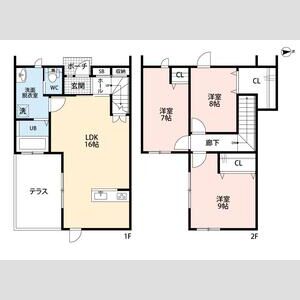 3LDK 間取り図
