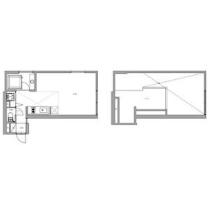 ワンルーム 間取り図