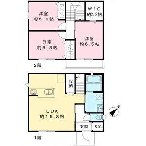 3LDK 間取り図