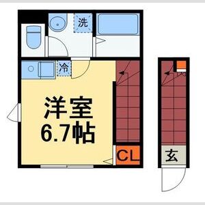 ワンルーム 間取り図