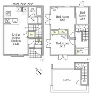 3LDK 間取り図