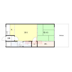 2K 間取り図