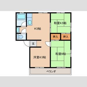 3K 間取り図