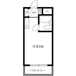 ワンルーム 間取り図
